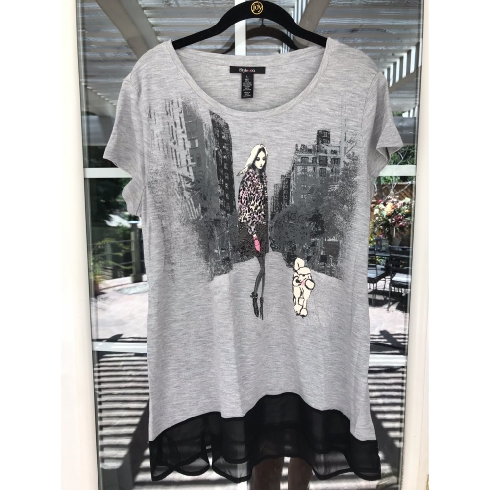 oversized tee